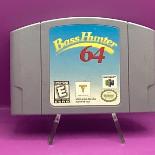 Bass Hunter 64 Nintendo 64 N64 Cartridge Us Working
