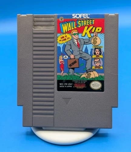 Wall Street Kid (Nintendo Entertainment System, 1990) NES Cart Only, Tested