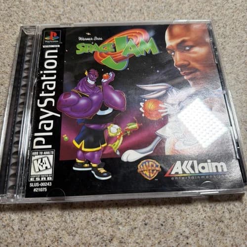 Space Jam for PS1 PlayStation 1 Complete in Box (CIB)