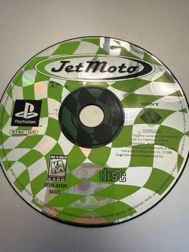 Jet Moto (Sony PlayStation 1, PS1) DISC ONLY NO TRACKING (#2836)