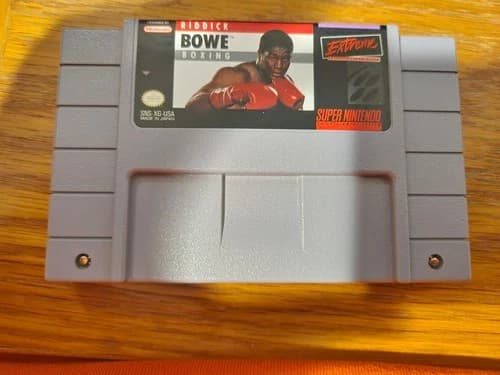 Riddick Bowe Boxing (Super Nintendo Entertainment System, 1994)
