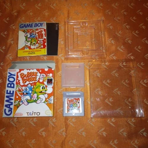 Bubble Bobble Nintendo Game Boy Complete CIB Authentic! Good Condition! RARE!