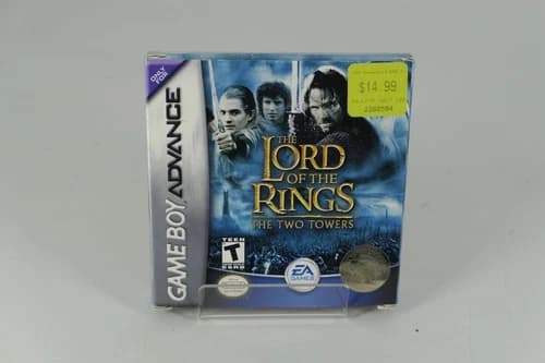 Lord of the Rings: The Two 2 Towers (GBA Nintendo Game Boy Advance, 2002) CIB EA