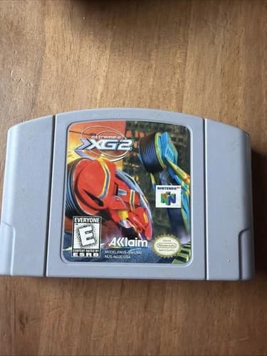 Nintendo 64 N64 Extreme-G XG2 Game Authentic Clean Cart Only Acclaim A6