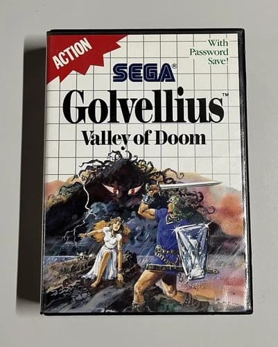 Golvellius: Valley of Doom (Sega Master System, 1988) Complete CIB