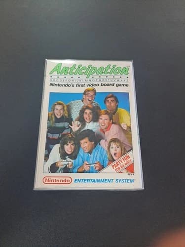 Anticipation Board Game Authentic Nintendo NES COMPLETE In box!