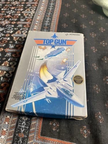 Top Gun (Nintendo Entertainment System, 1987) NES CIB w/ Manual