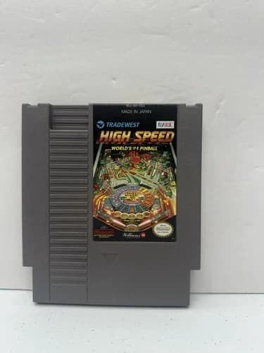 High Speed - 1991 NES Nintendo Game - Cart Only - TESTED!