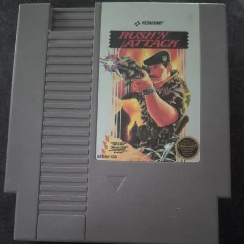 NES Rush 'n Attack (Nintendo Entertainment System, 1987) Cartridge Only Tested