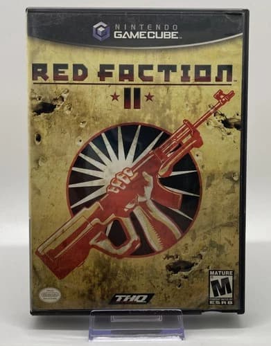 Red Faction II (Nintendo GameCube, 2003) Complete With Manual