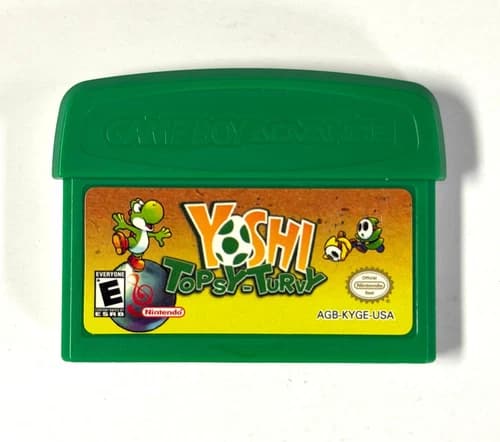 Yoshi Topsy Turvy (Nintendo GameBoy Advance GBA, 2004) *Cartridge Only*