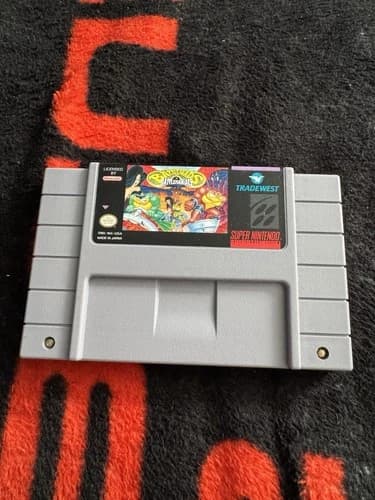 Battletoads in Battlemaniacs (SNES,1991-1992) Original Cartridge