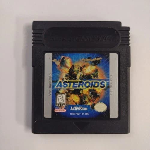 Activision Asteroids (1998) Gameboy Color Cartridge Tested Works