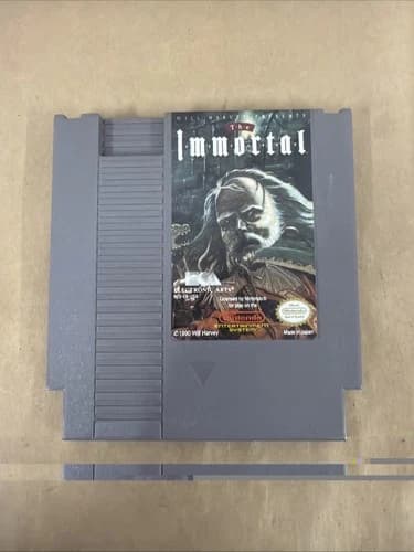 The Immortal NINTENDO NES Game Cartridge VGC Electronic Arts