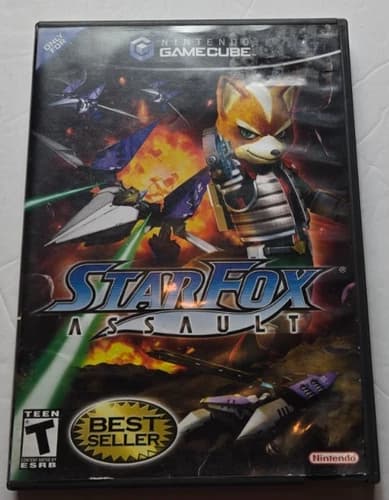 Star Fox Assault Nintendo GameCube Complete CIB TESTED WORKING