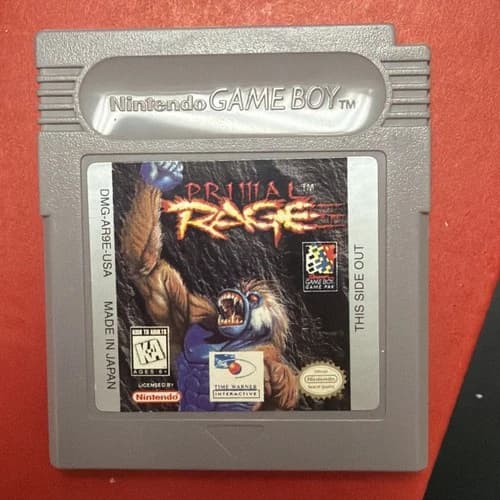 Primal Rage (Nintendo Game Boy, 1995) GB Original