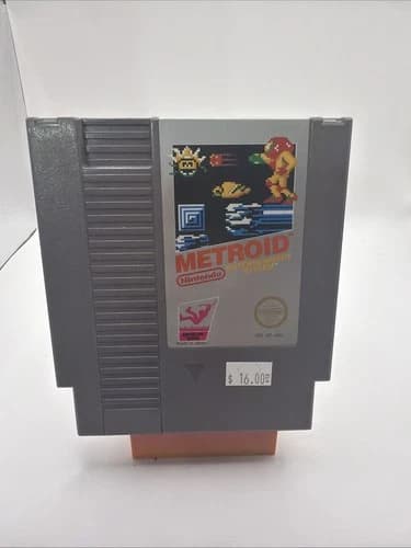 Metroid Nintendo Nes Cleaned & Tested Authentic