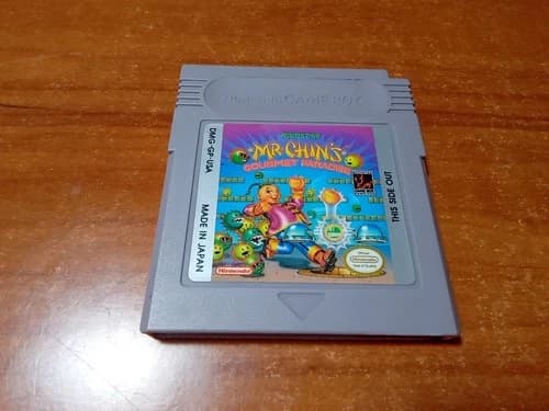 Mr. Chin's Gourmet Paradise (Nintendo Game Boy, 1990) *TESTED*