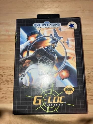 G-LOC: Air Battle (Sega Genesis, 1992) CIB
