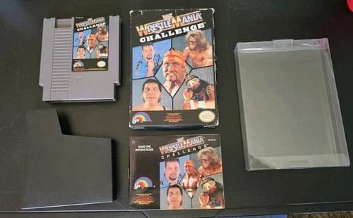 WWF WrestleMania Challenge (Nintendo Entertainment System, 1990) Cib