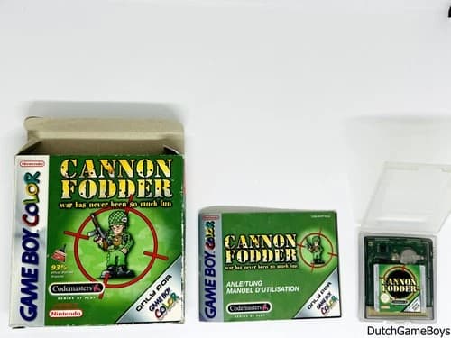 Gameboy Color - Cannon Fodder - EEU
