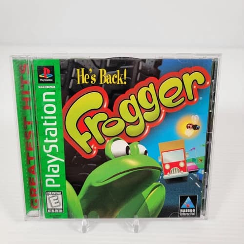 Frogger (PlayStation 1 1997) PS1 CIB Complete Tested