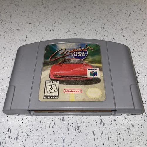 Cruis'n Usa Cruisin Nintendo 64 N64 Authentic Tested Cruising video game! L@@K