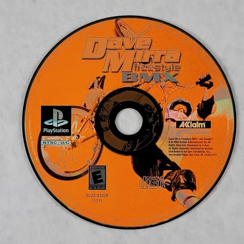 Dave Mirra Freestyle BMX - Loose Sony PS1 Playstation 1 Disc