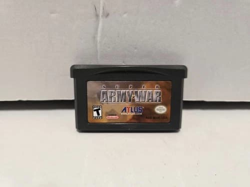 Super Army War Nintendo Game Boy Advance GBA