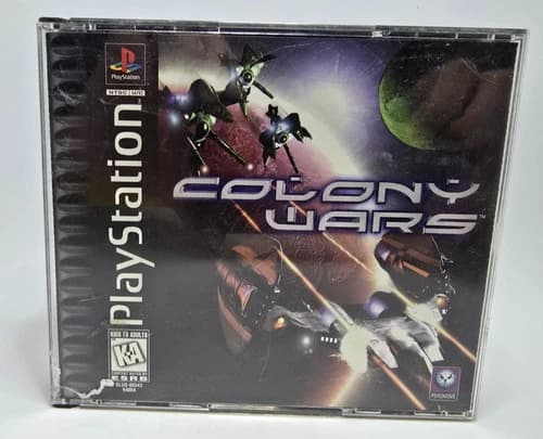 Colony Wars -Sony PlayStation PS1- CIB Complete Tested Video Game