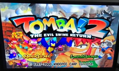 Tomba! 2 the Evil Swine Return [Sony PlayStation] TESTED WORKS