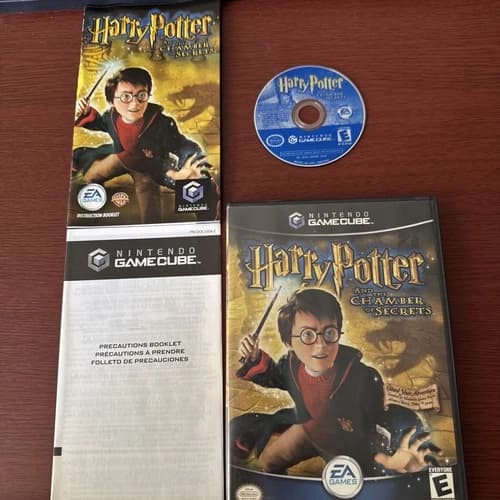 Harry Potter and the Chamber of Secrets Nintendo GameCube Complete CIB
