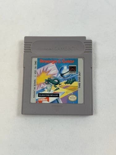 Revenge of the Gator (Nintendo Game Boy) - Authentic, Cleaned, Tested & Working
