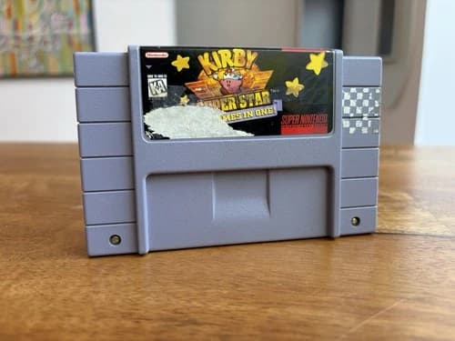 Kirby Super Star (Super Nintendo SNES, 1996) Cart Cartridge Only Authentic