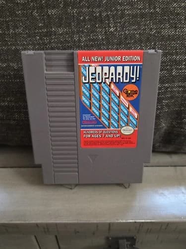 Jeopardy - Junior Edition (Nintendo Entertainment System, 1989) Tested Works NES