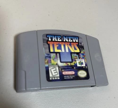 Tetris the New Nintendo 64 (N64) Cartridge Only Tested