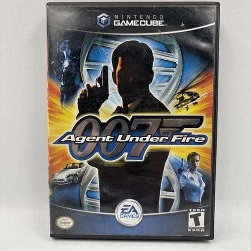 James Bond 007 Agent Under Fire (Nintendo GameCube, 2003) Tested Black Label
