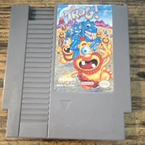 Acclaim Trog! Nintendo NES Game Cartridge NTSC-U/C US/Canada