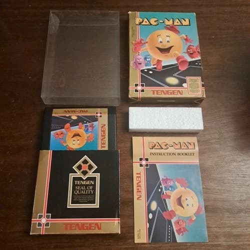 Pac-Man Tengen (Nintendo Entertainment System) - Complete - Tested - Authentic