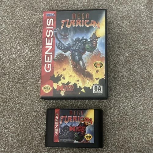Mega Turrican (Sega Genesis) Authentic & Tested