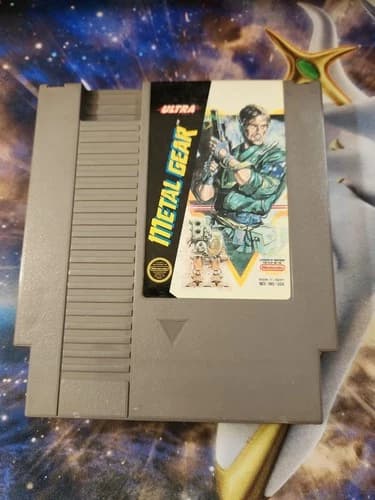 Metal Gear NES Nintendo Game - Authentic