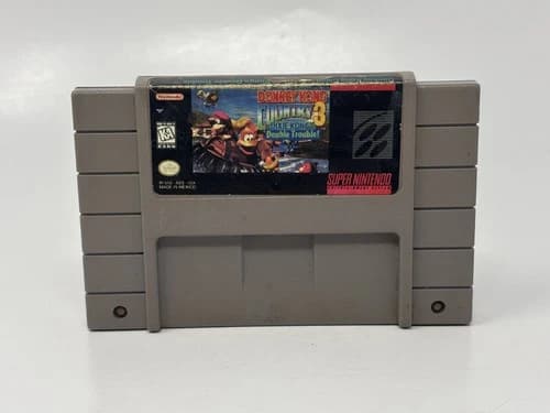 Donkey Kong Country 3: Dixie Kong's Double Trouble! (Nintendo SNES, 1996)