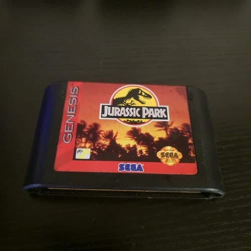 Jurassic Park (Sega Genesis, 1993) Authentic Cartridge Only TESTED/WORKS!!