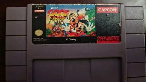 Disney Goof Troop Super Nintendo SNES Authentic
