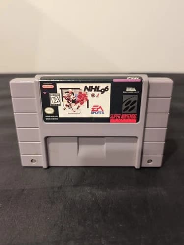 Super Nintendo Entertaiment System NHL 96 SNES Cartridge