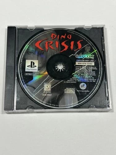 Dino Crisis (Sony PlayStation 1, 1999) Disc Only