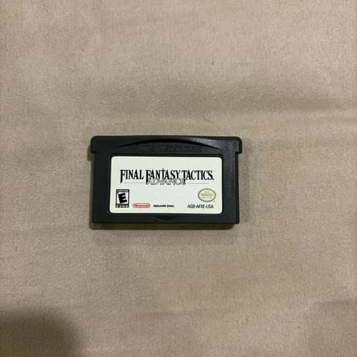 Final Fantasy Tactics Advance (Nintendo Game Boy Advance, 2003) Tested Working