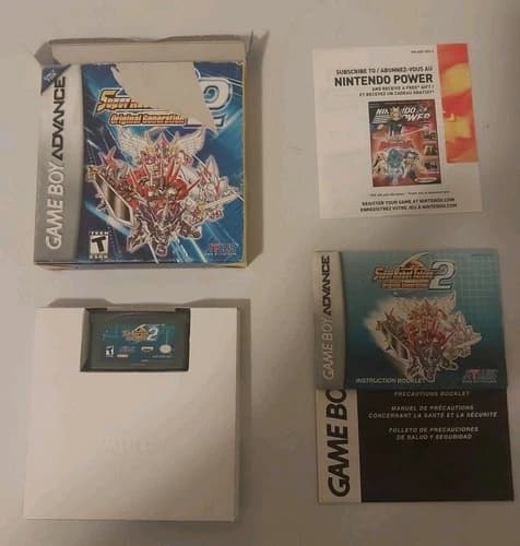 Super Robot Taisen 2 Original Gen Nintendo GBA Gameboy Advance