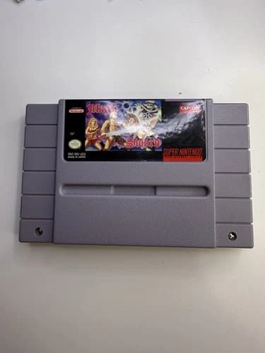 Magic Sword - (Super Nintendo Entertainment System SNES) Tested and Working