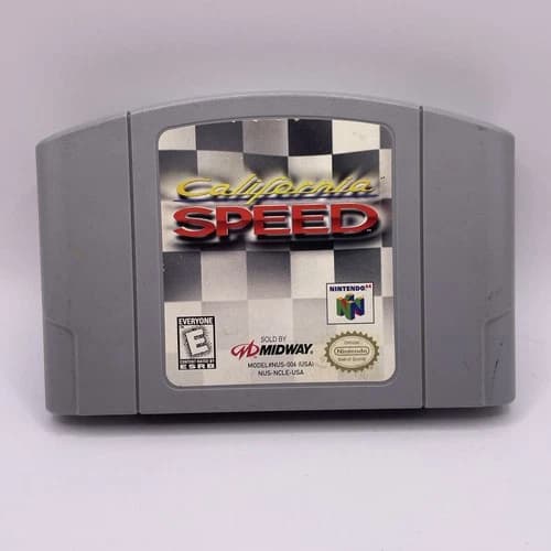 California Speed (Nintendo 64, 1999) N64 Cartridge ONLY - Authentic Tested